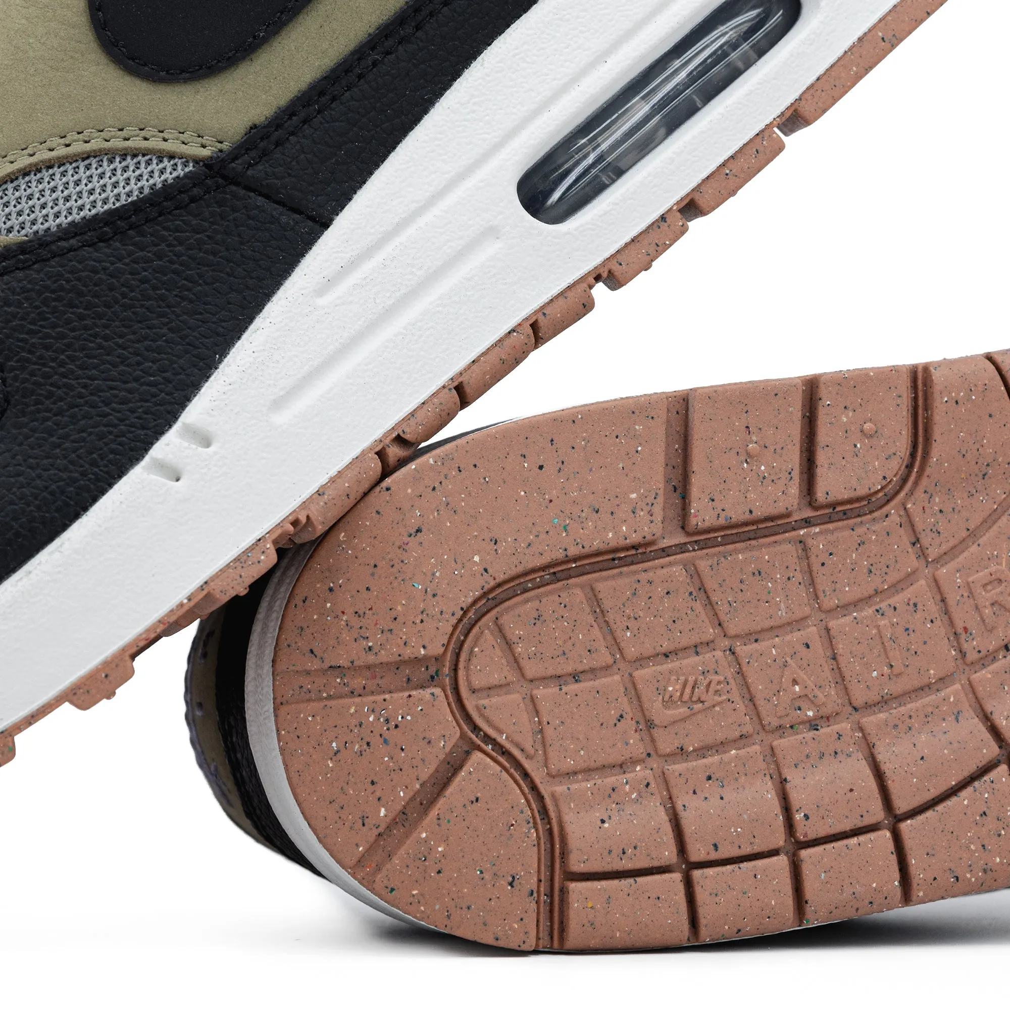 Nike Air Max 1 SC "Neutral Olive and Black" "Dark Stucco" FB9660-003