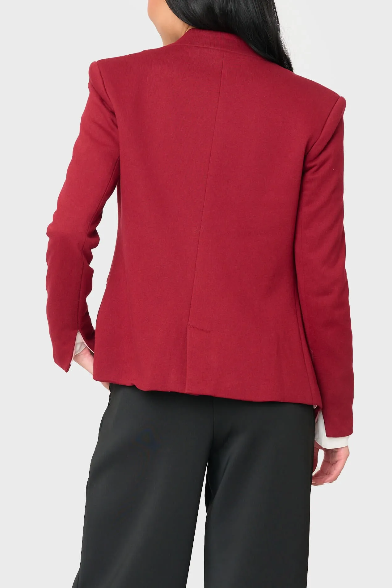 Notch Collar Blazer