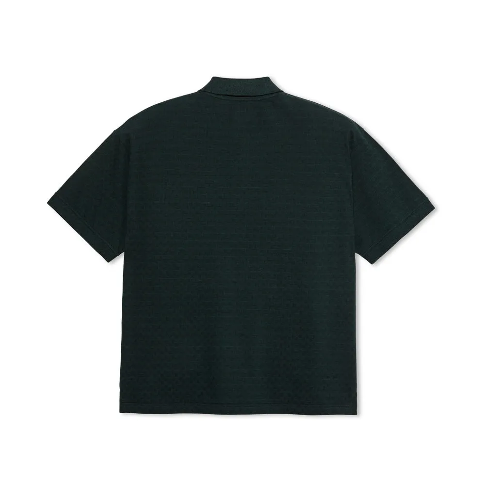 Polar Skate Co. Check Surf Polo Shirt (Teal)