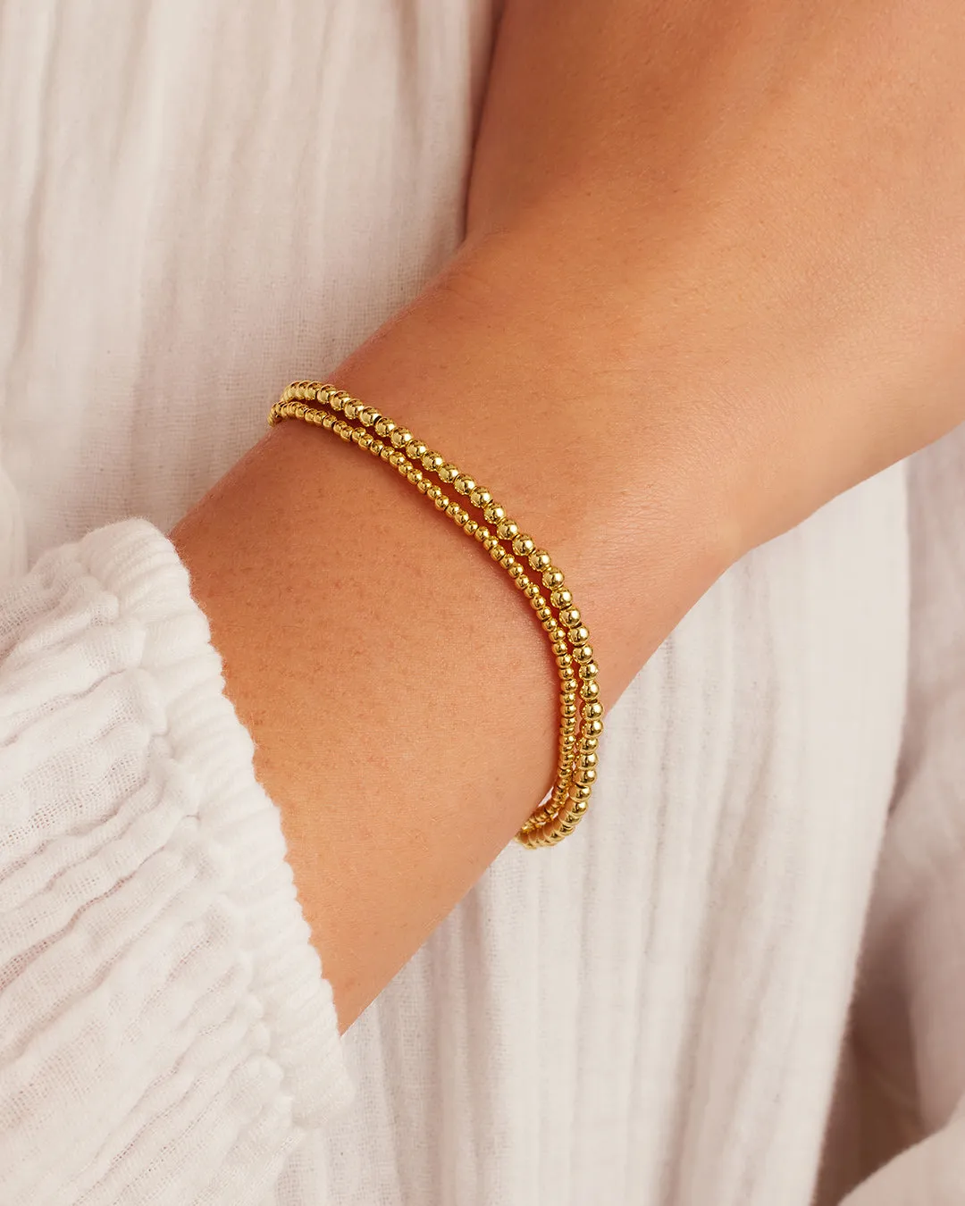 Poppy Gold Bracelet Set