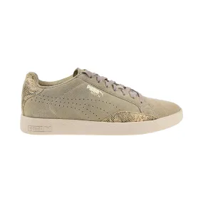 Puma Match Lo Snake Women's Shoes Chinchilla-Gold