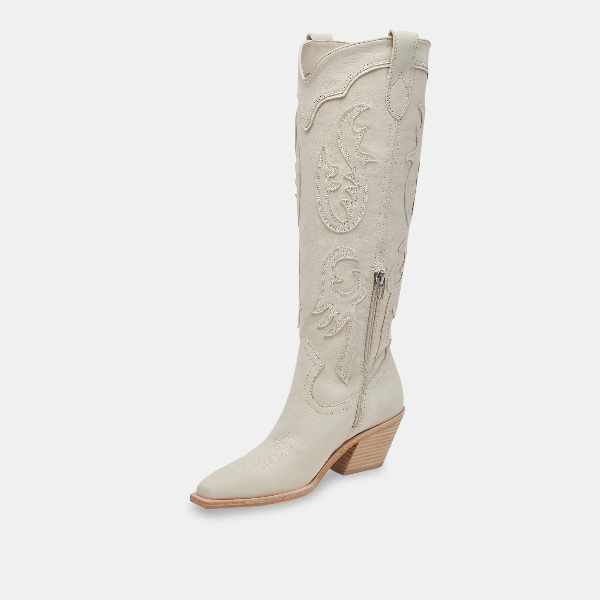 SAMSIN BOOTS IVORY NUBUCK - re:vita