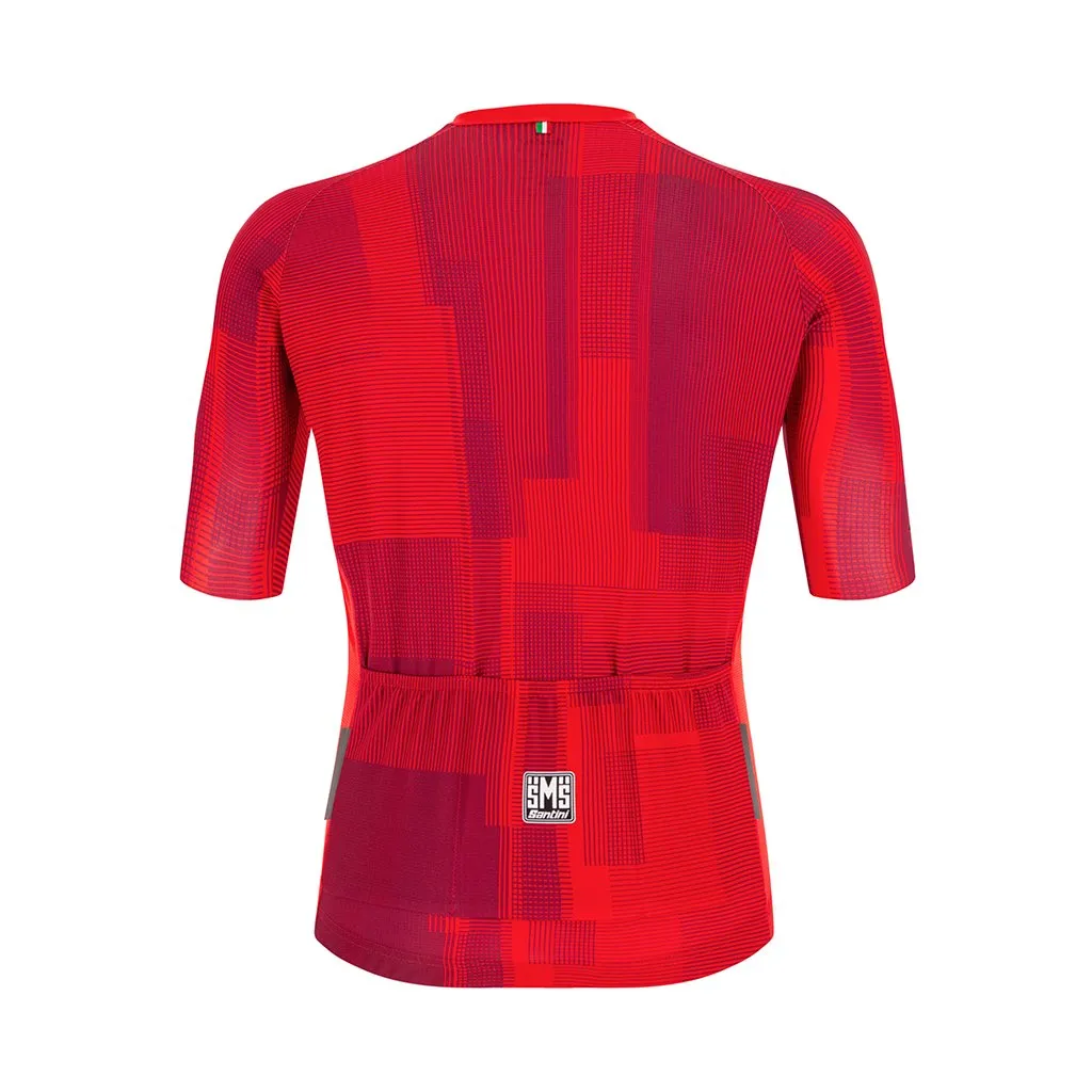 Santini Karma Kinetic Jersey - Red