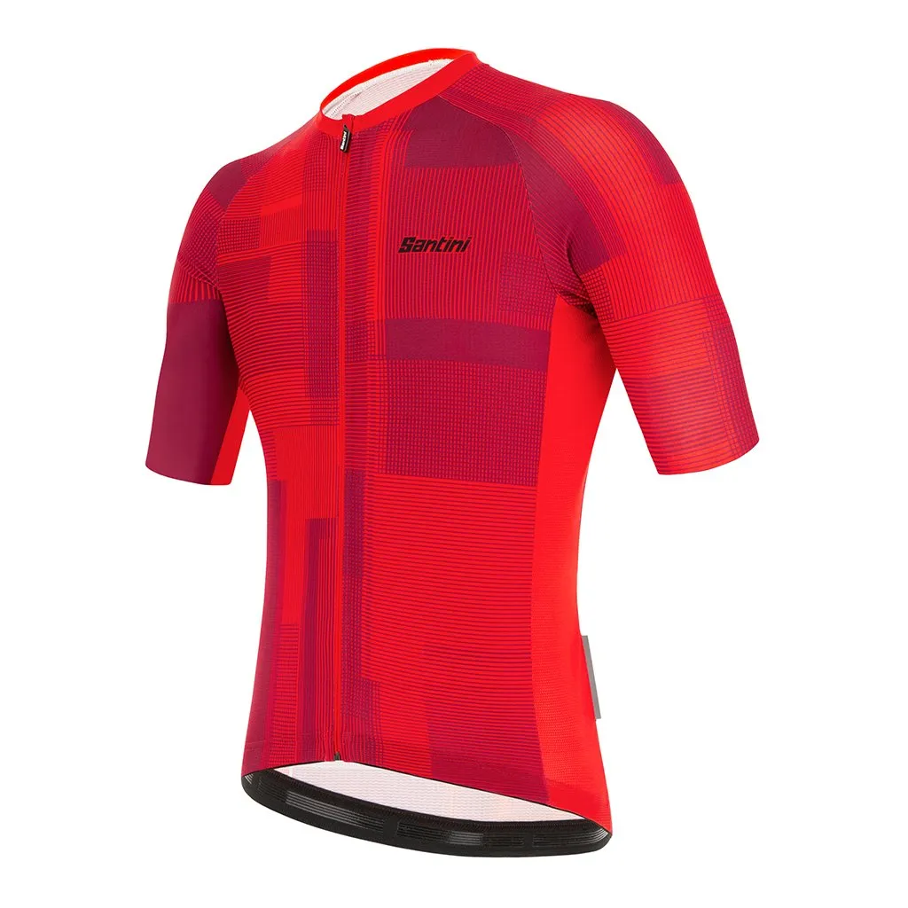 Santini Karma Kinetic Jersey - Red