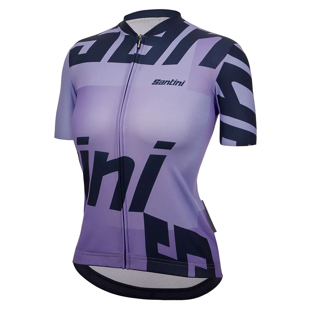 Santini Womens Karma Logo Jersey