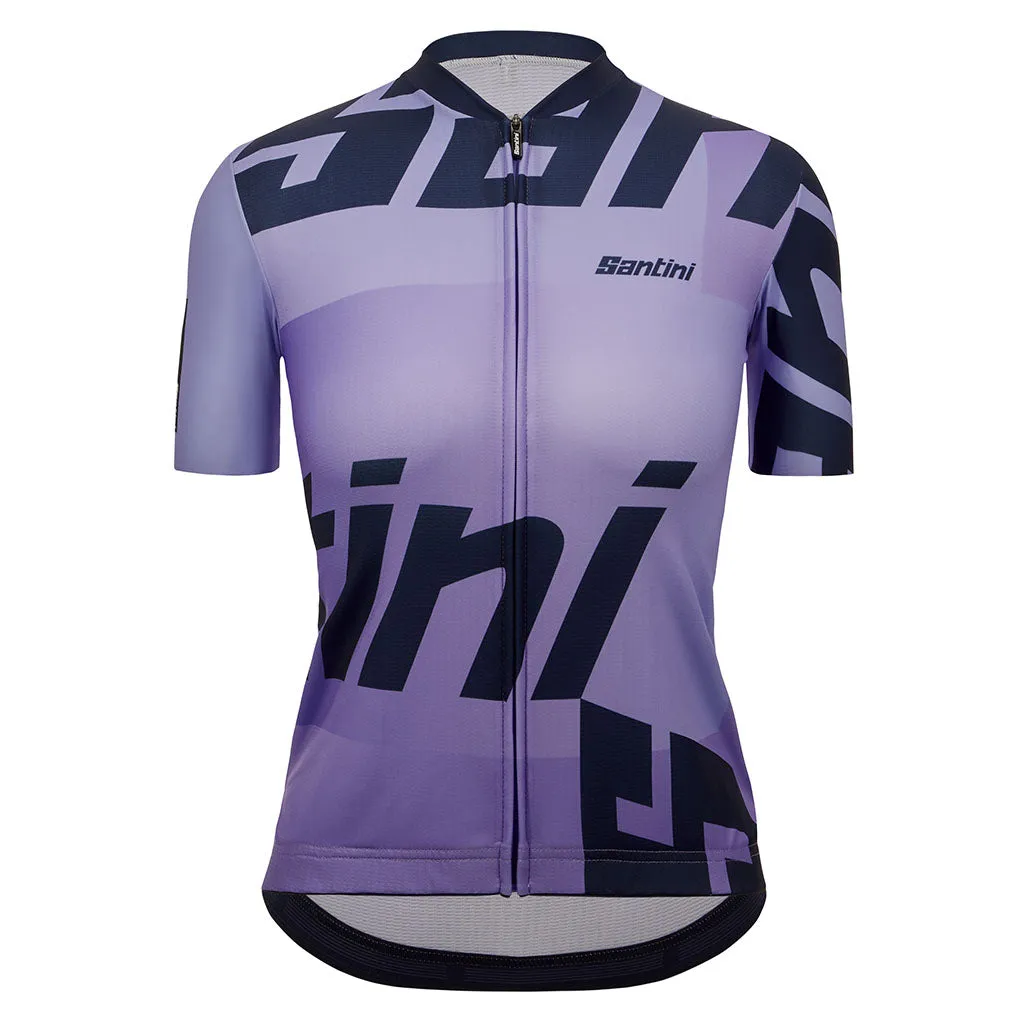 Santini Womens Karma Logo Jersey