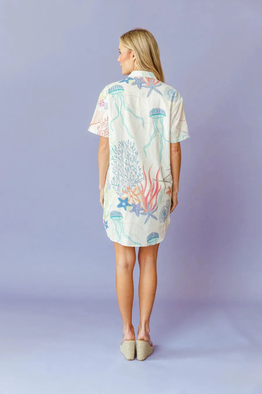 Sheridan French  Rhodes Dress - Under the Sea White