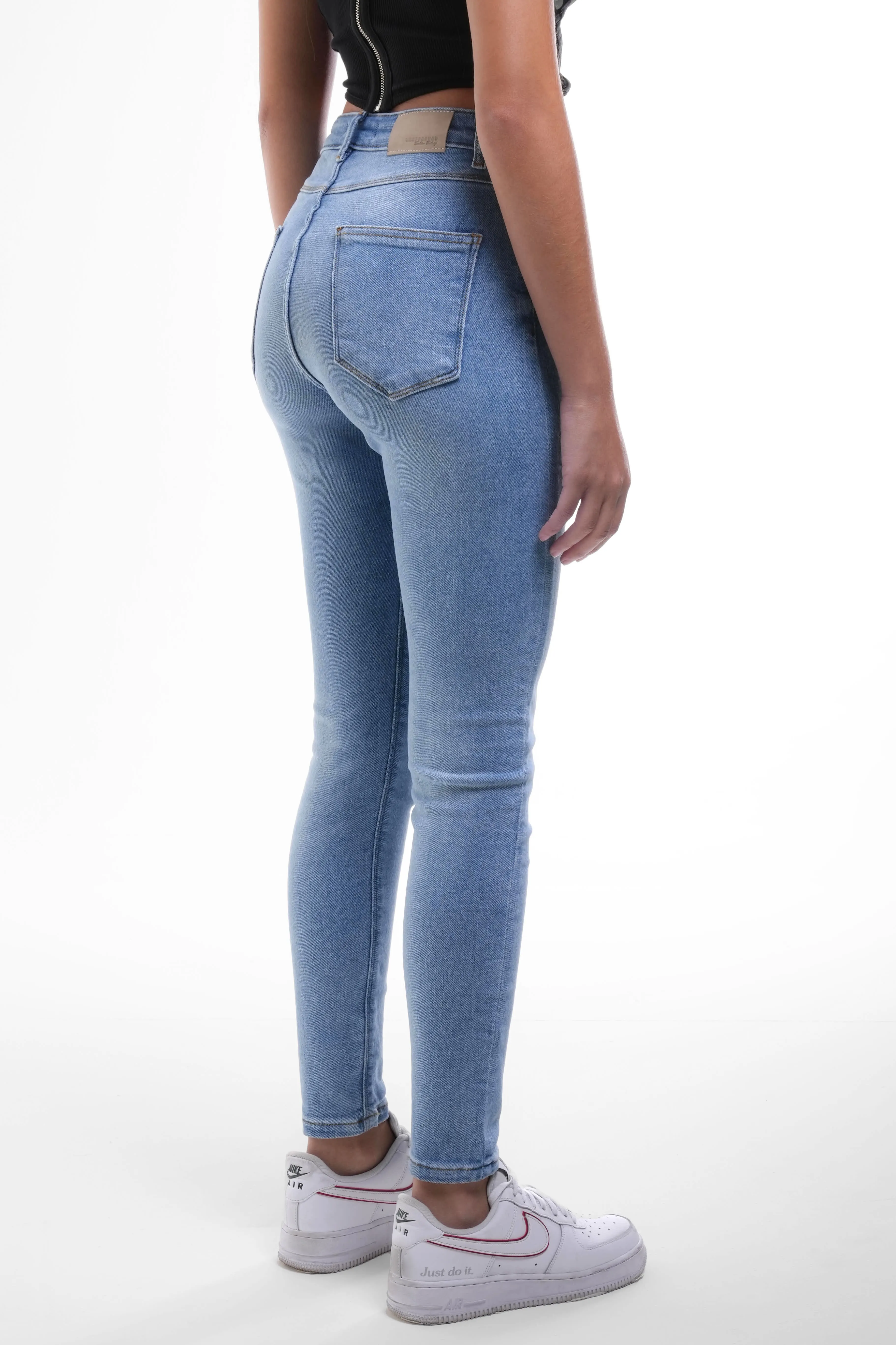 Skinny Basic Light Blue Women Jeans