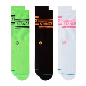 Sock Basic 3 Pack Voltage Green