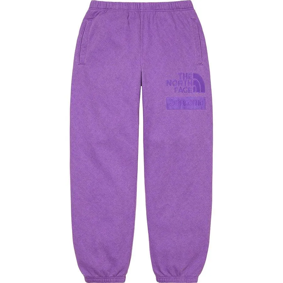 Supreme/The North Face Pigment Printed Sweatpant (Purple)