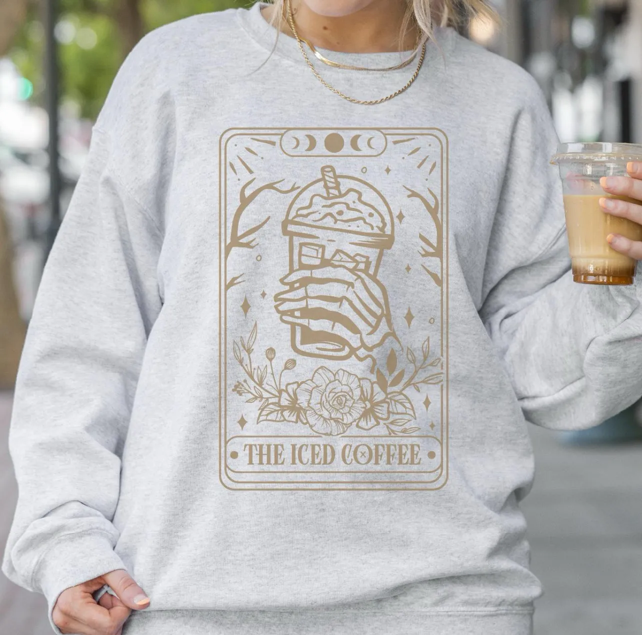 The Coffee Lover’s Gildan Double Print Sweatshirt