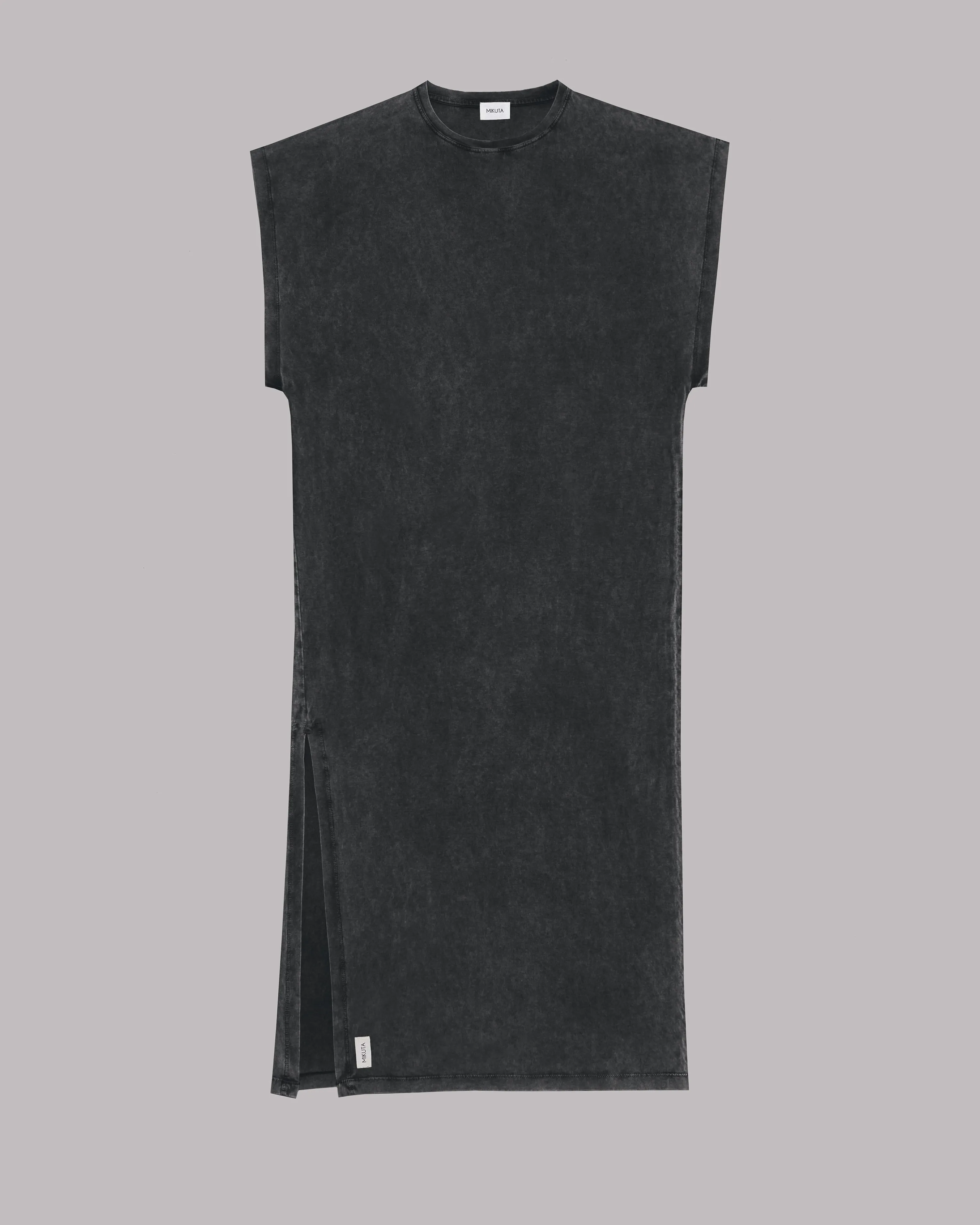 The Dark Faded Long Batwing Dress