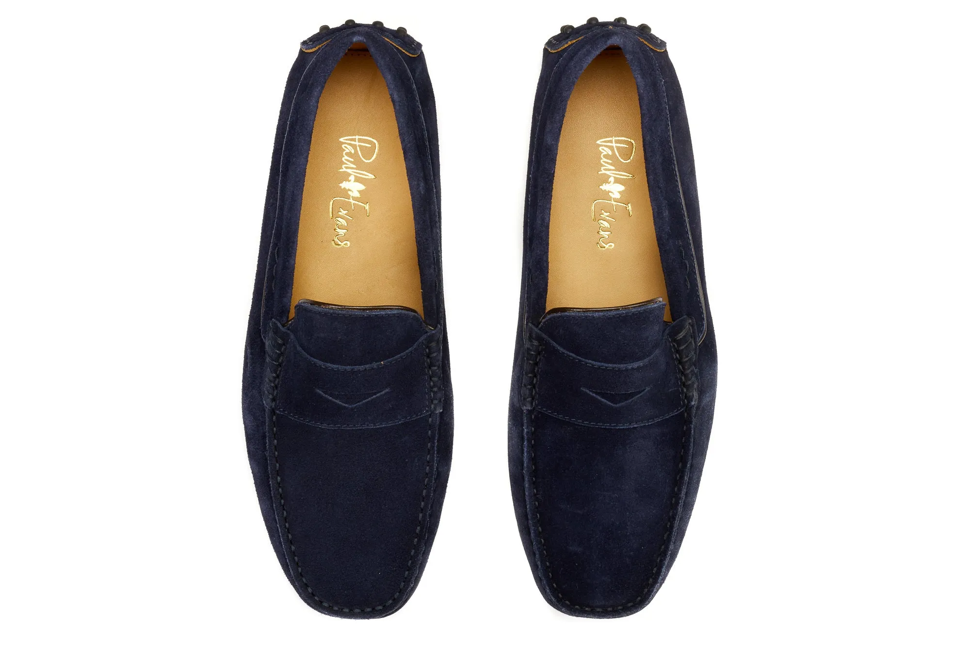 The McQueen Driving Loafer - Midnight Blue Suede