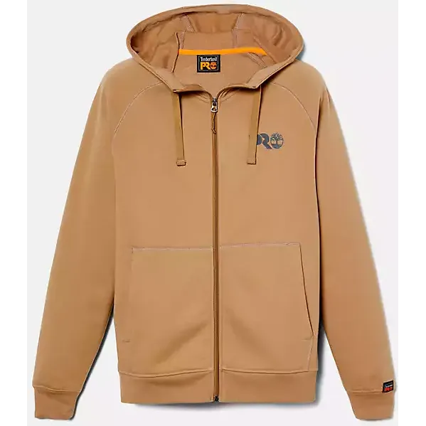 Timberland Pro Men's Hood Sport Zip Front Sweatshirt -Wheat- TB0A64RND02