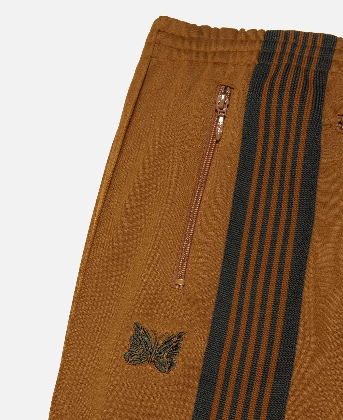 Track Pants - Poly Smooth (Brown)