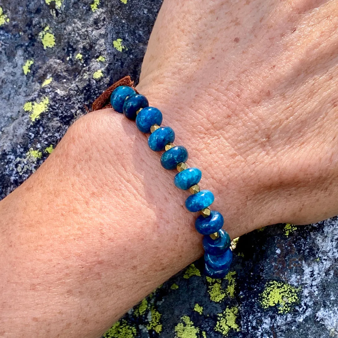 True Self Discovery: Apatite Confidence Bracelet