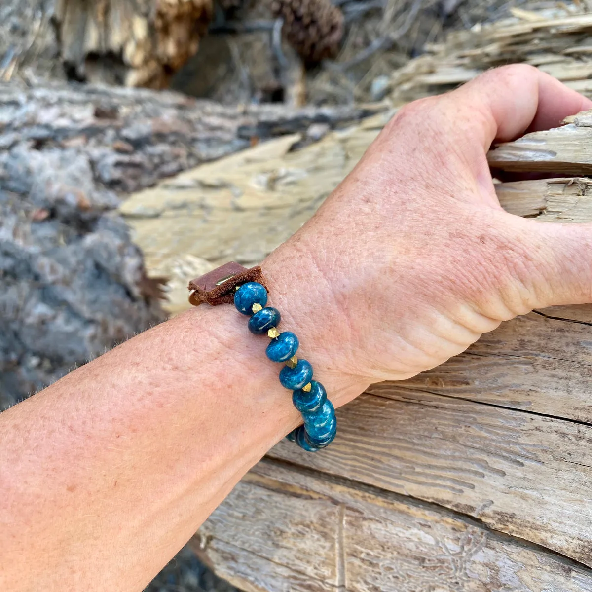 True Self Discovery: Apatite Confidence Bracelet