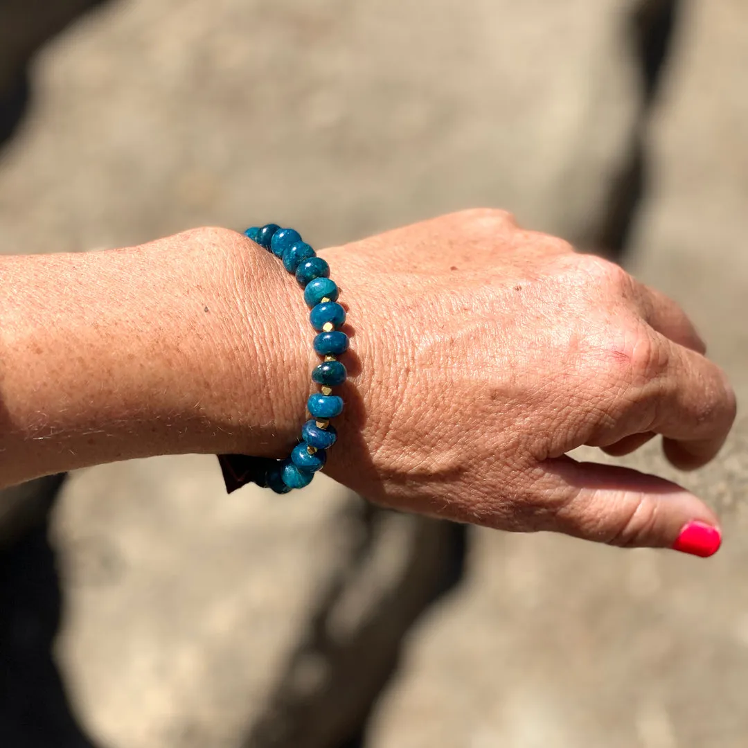 True Self Discovery: Apatite Confidence Bracelet