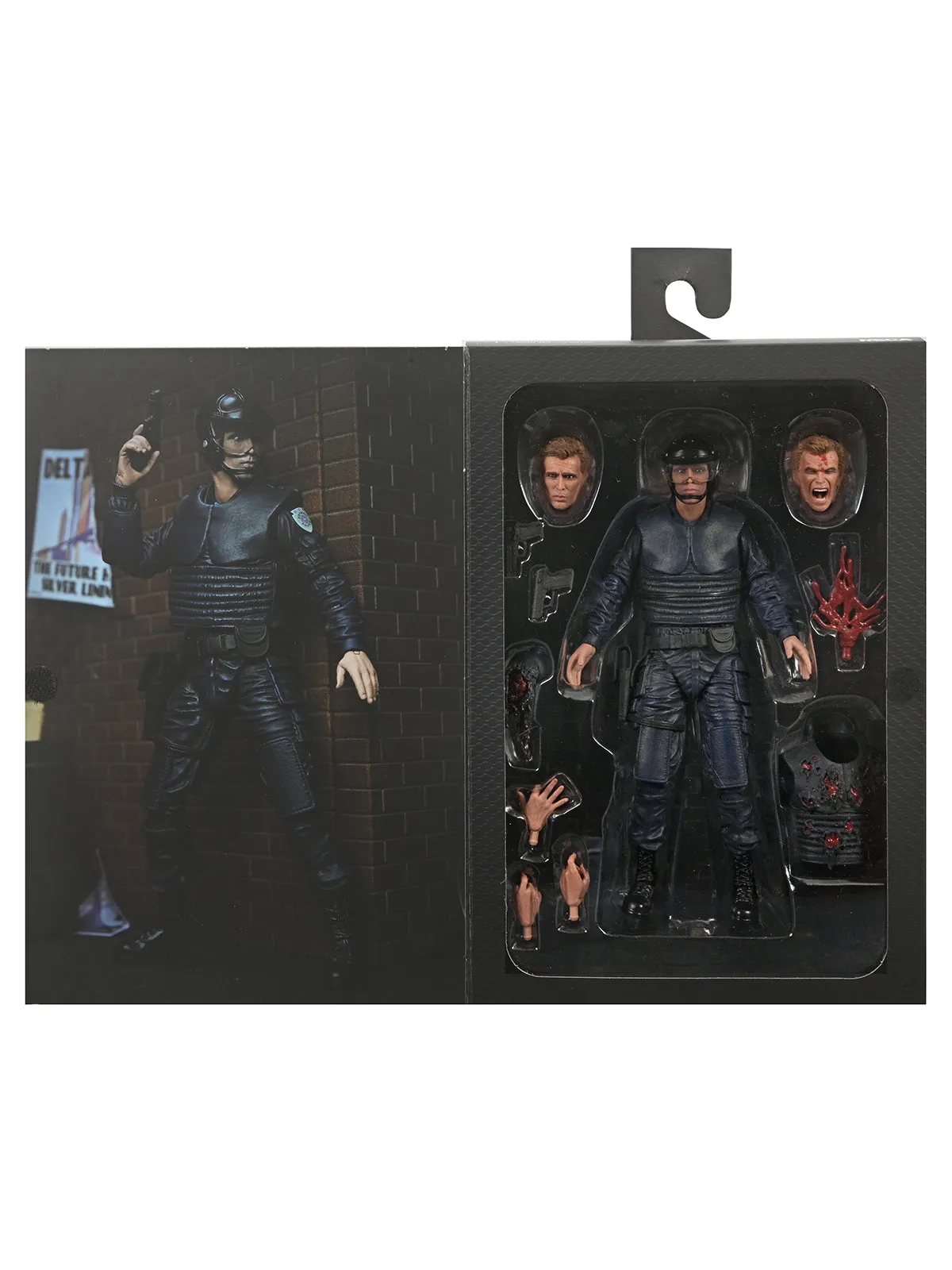 Ultimate Alex Murphy OCP Cop Uniform - 7 Scale Clothed Action Figurine - Robocop - NECA Collectibles