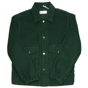 Universal Works - NW Jacket Moleskin - Forest Green