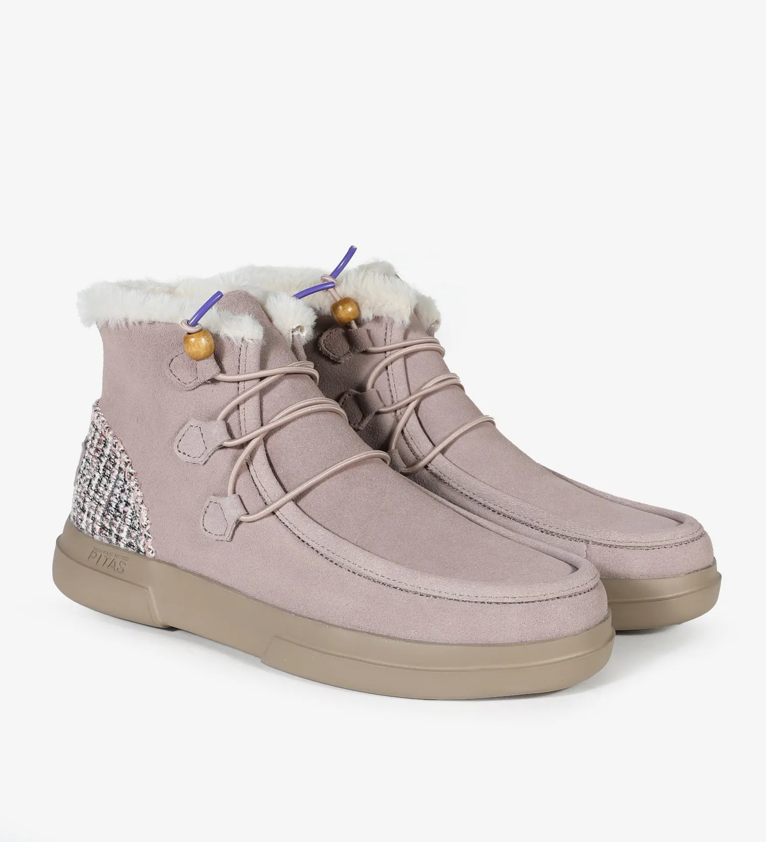 Vanda Water Resistant Suede Easy-On Mocassins