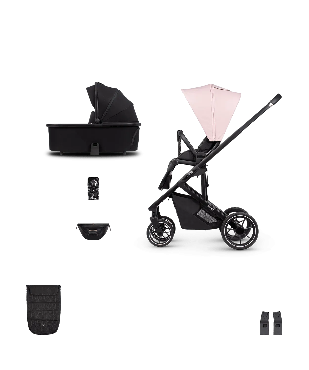 Venicci Empire 2in1 Pushchair - Silk Pink