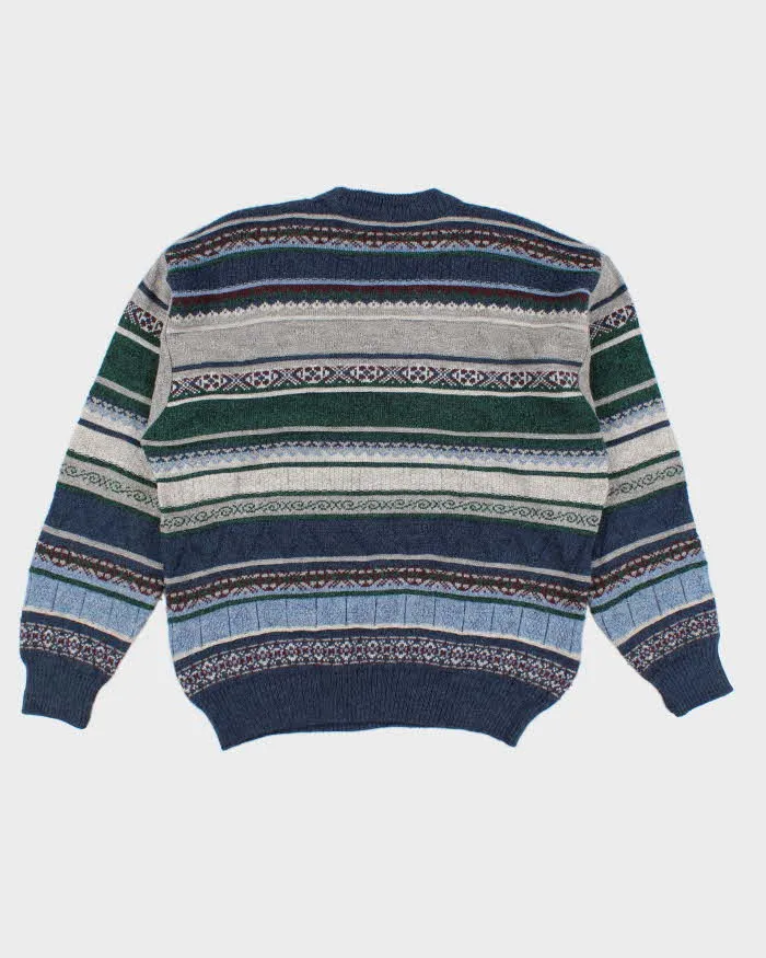 Vintage 80s/90s Grandad Jumper - M