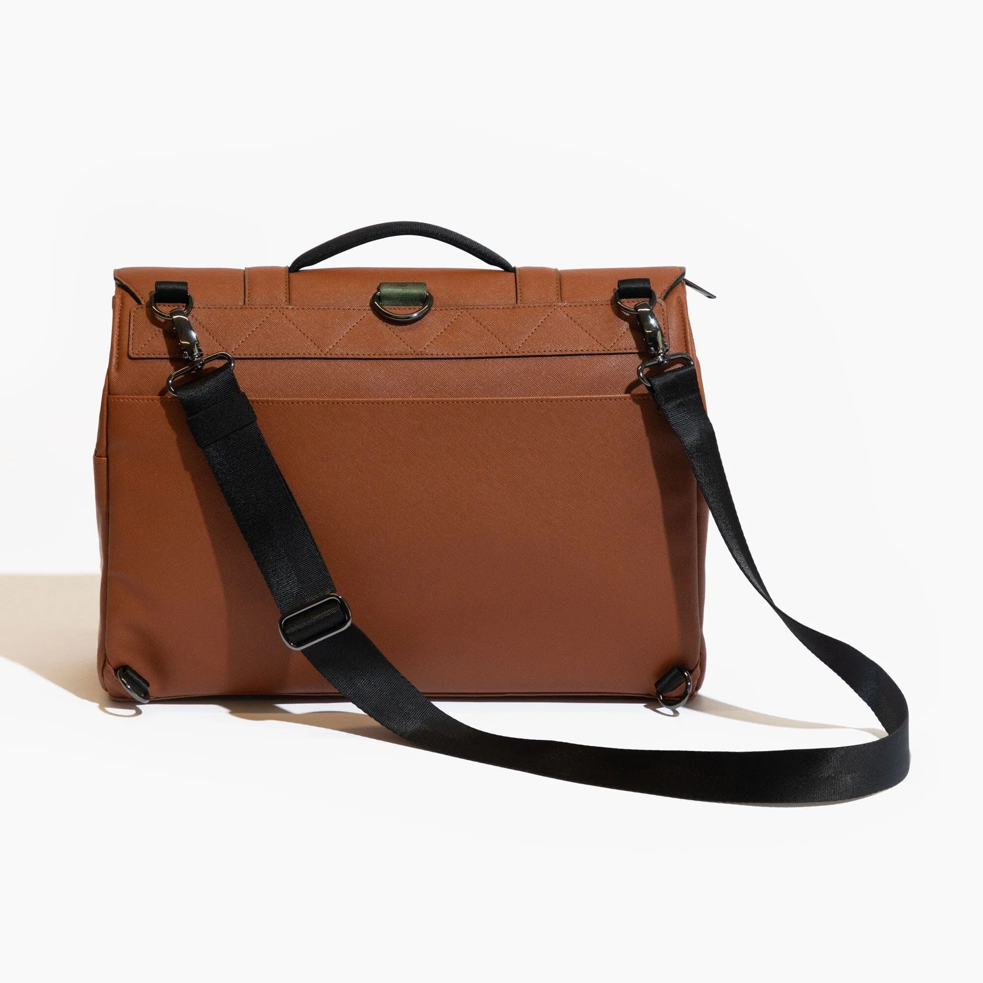 Walnut Cambridge Messenger Bag