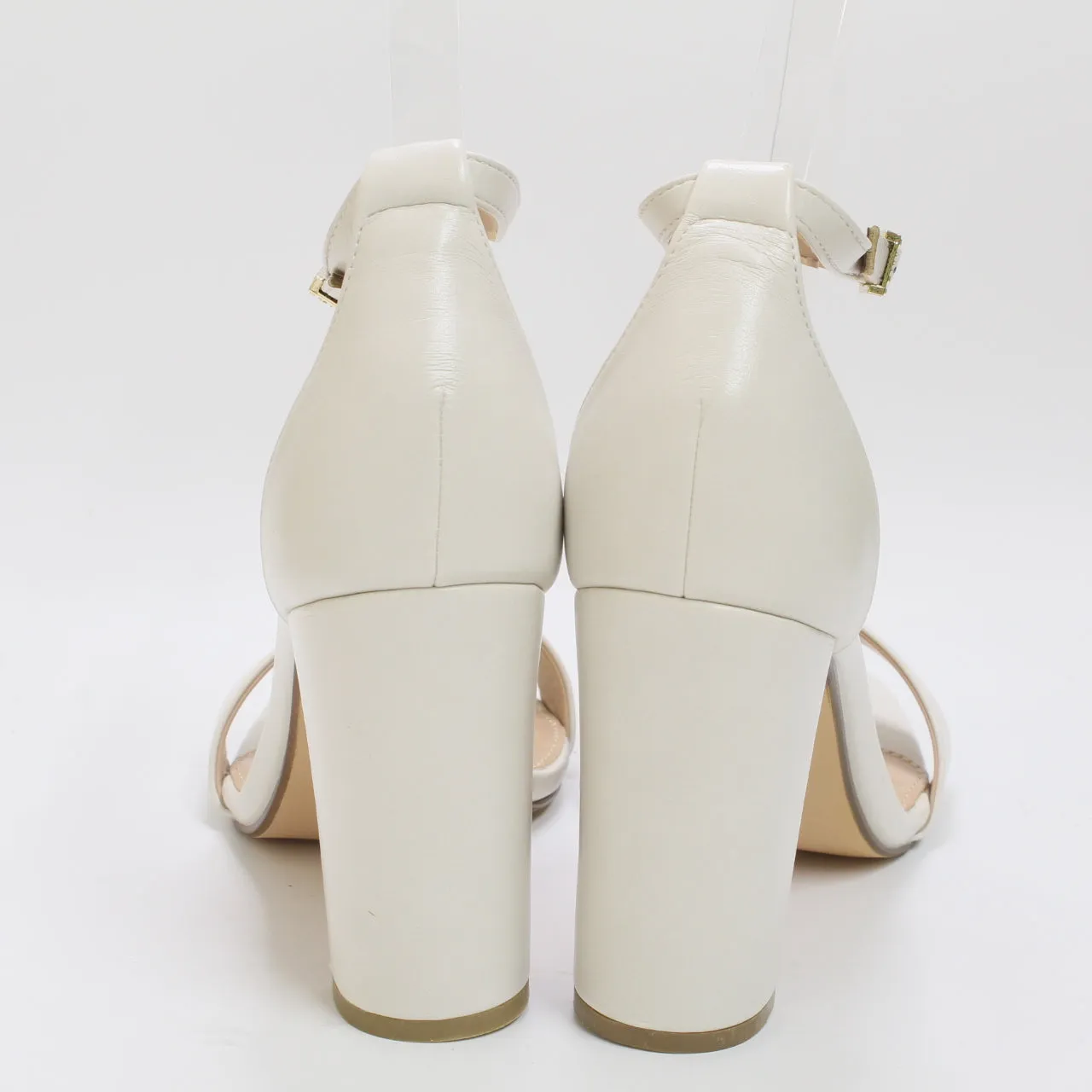 Womens Office Heart land  Two Part Sandals White