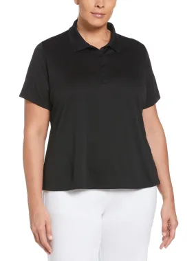 Womens Plus Swing Tech Polo