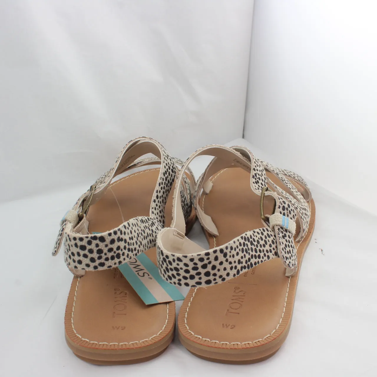 Womens Toms Sicily Sandals Cheetah