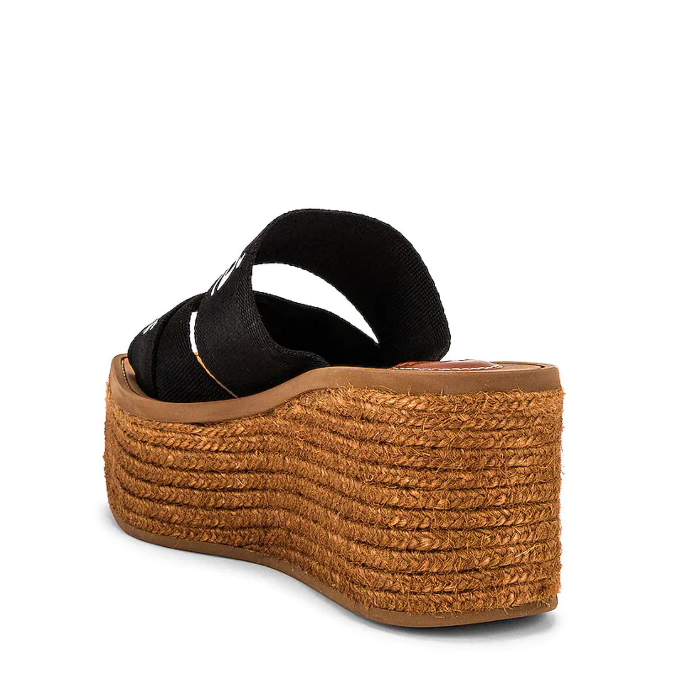 Woody Wedge Mule, Black