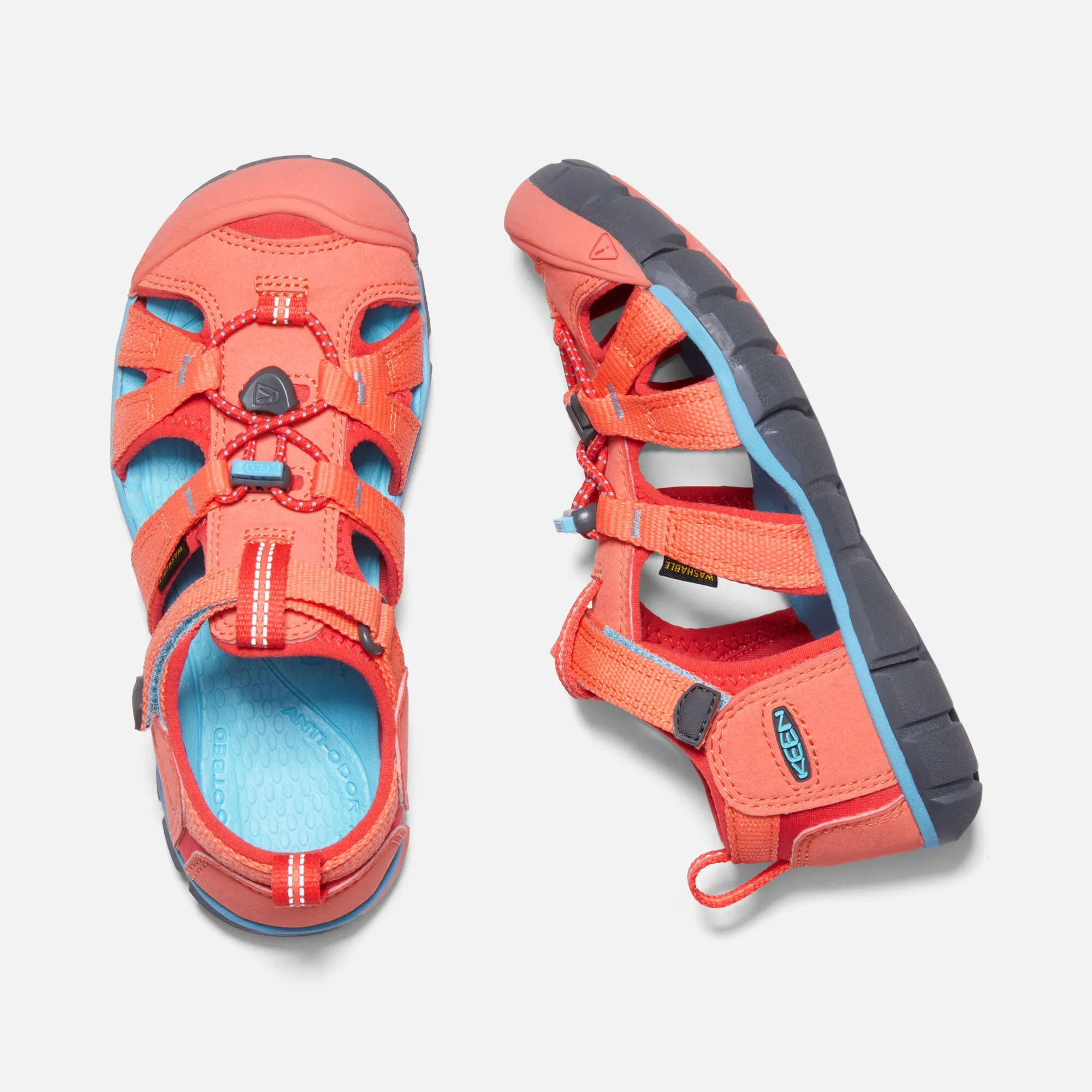 YOUTH SEACAMP II CNX - CORAL/POPPY RED